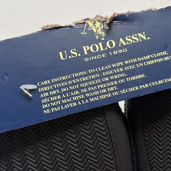 U.S Polo Assn Camo Slippers / New - Picture 4 of 5
